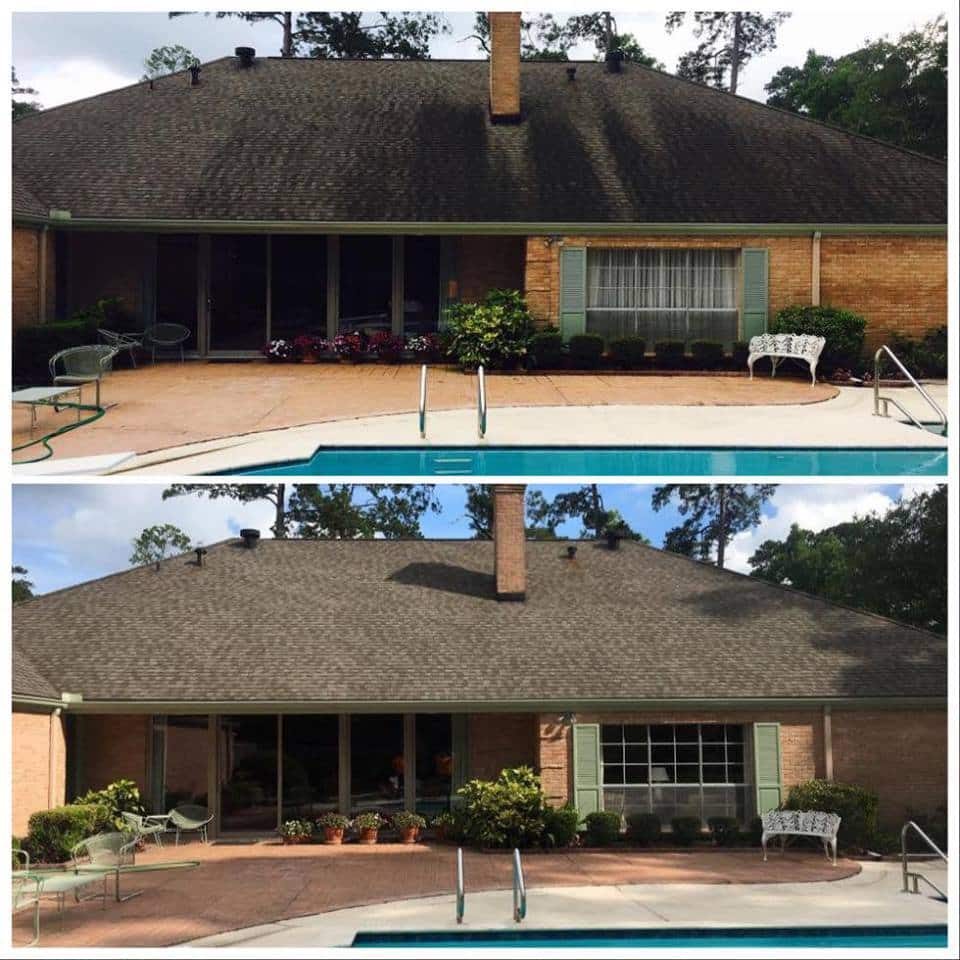 Roof Pressure Washing Cleveland TX 1
