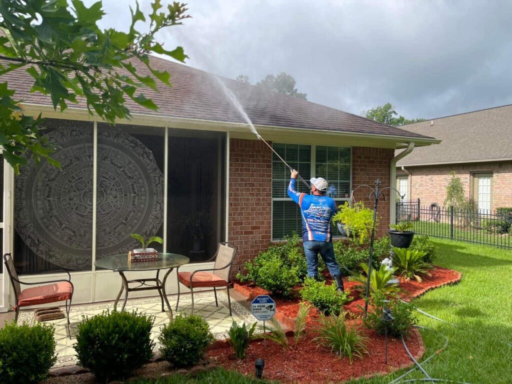 Roof Pressure Washing Cleveland TX